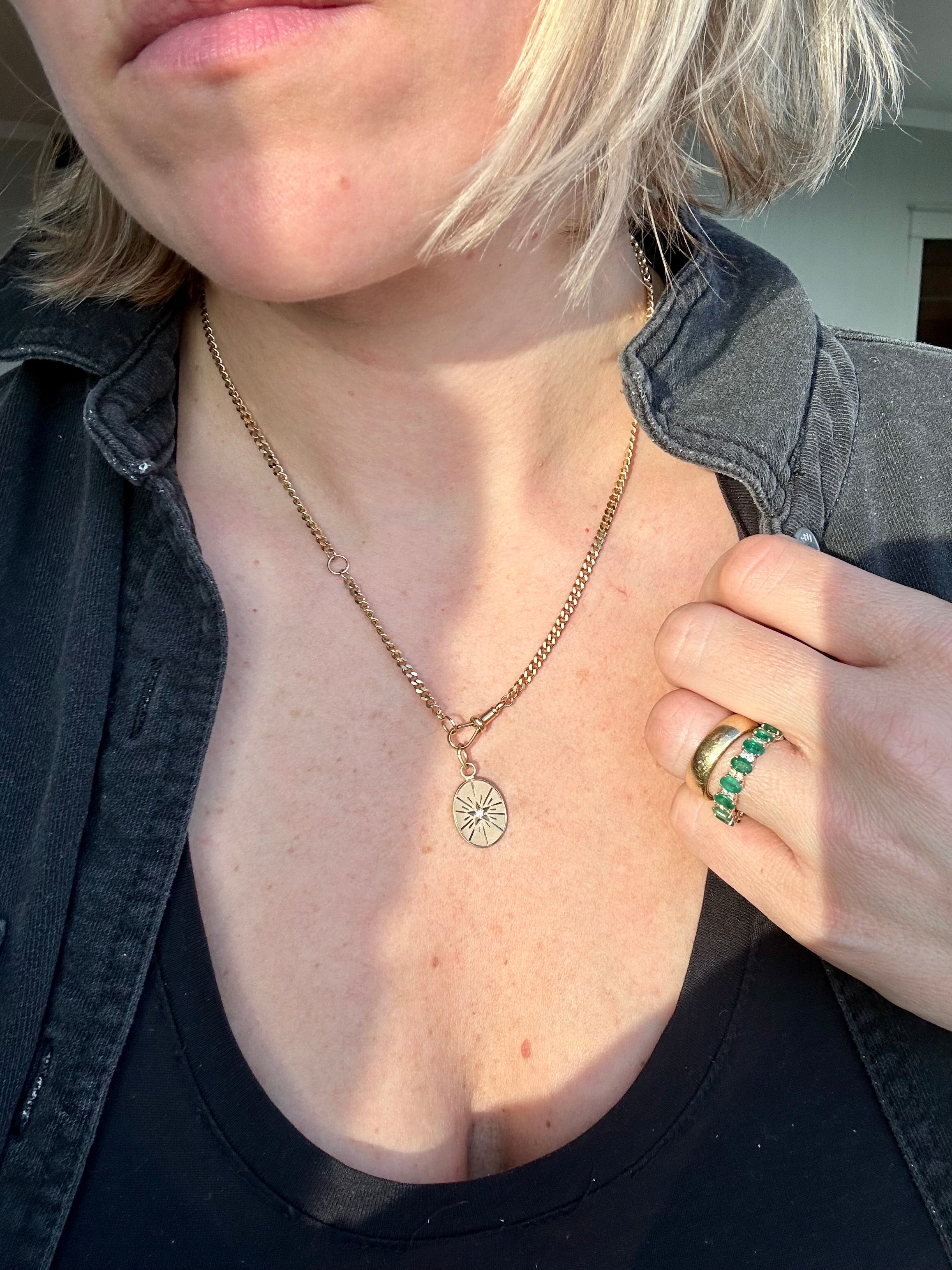 one-of-a-kind starburst pendants