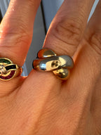 two tone x ring