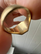 hand engraved signet