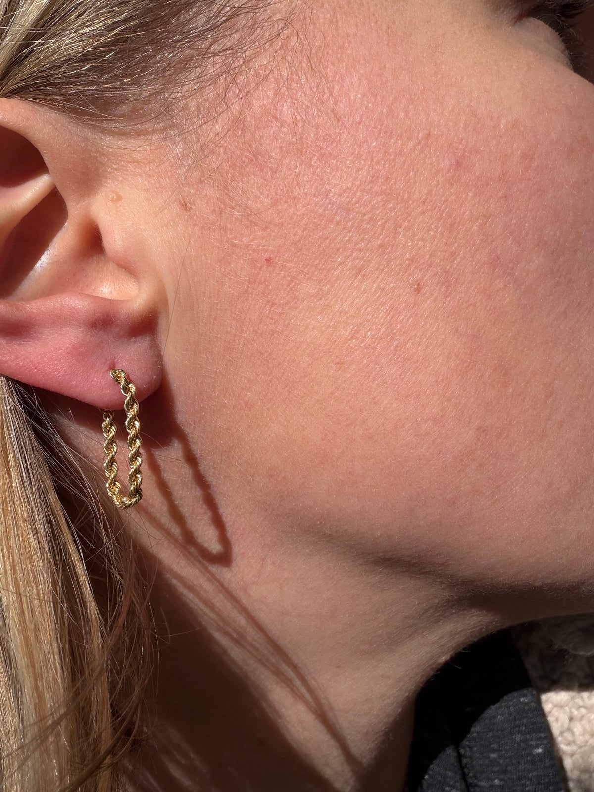 rope chain earrings