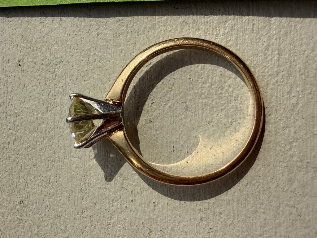 1.52ct Old European Cut Diamond Solitaire