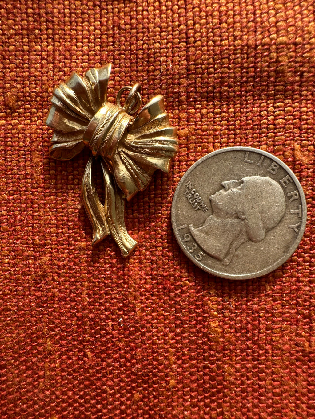 plethora of vintage gold charms