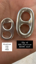 solid platinum link