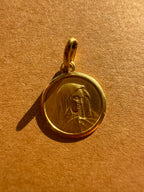heart / virgin mary / cross / st christopher charms