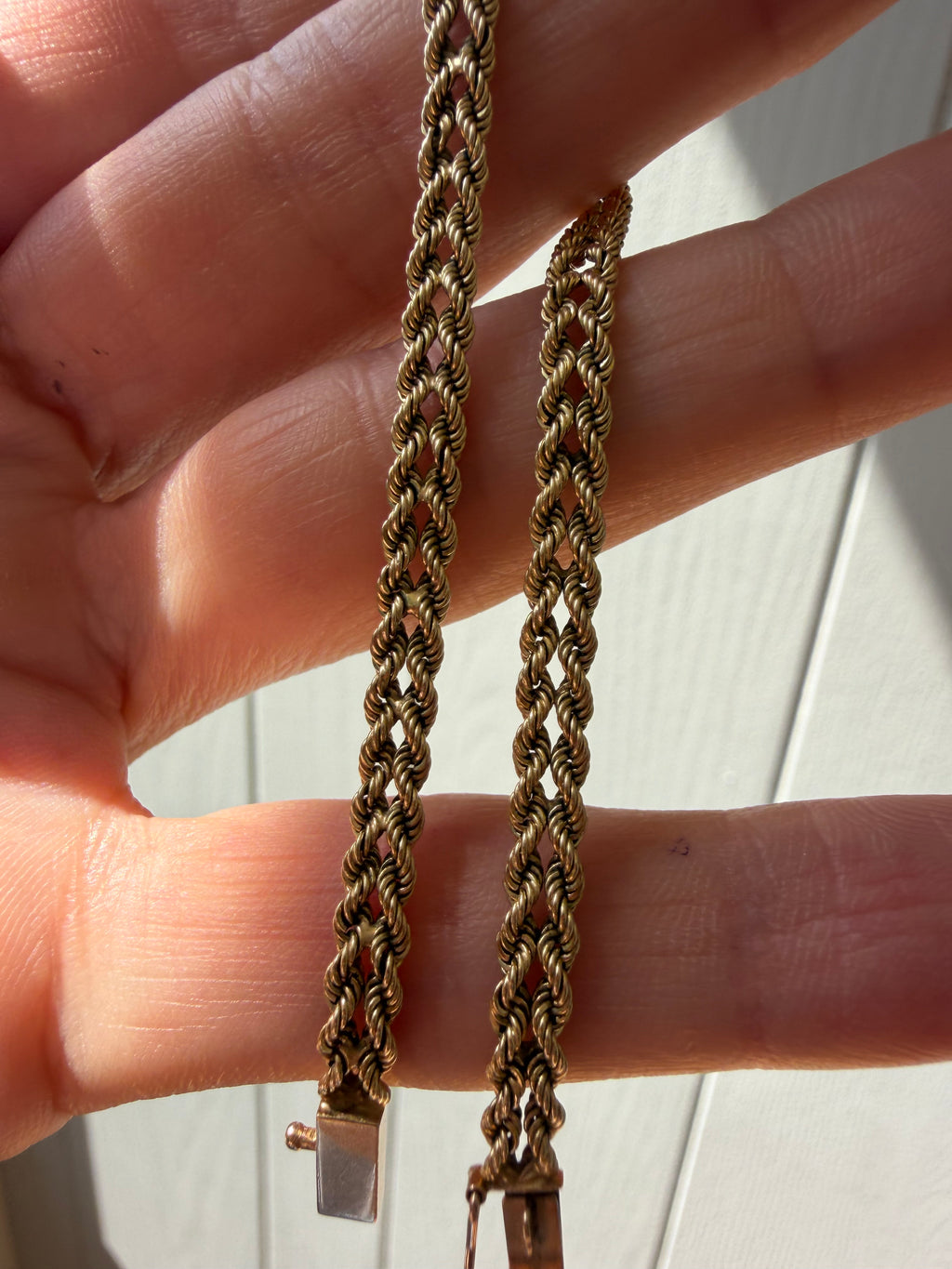 double rope bracelet