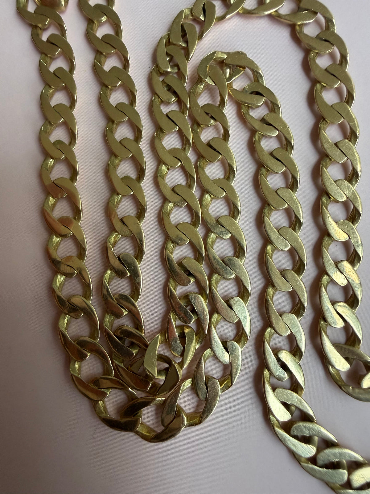 21.5" longer oval link curb chain