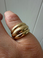 triple ribbed band