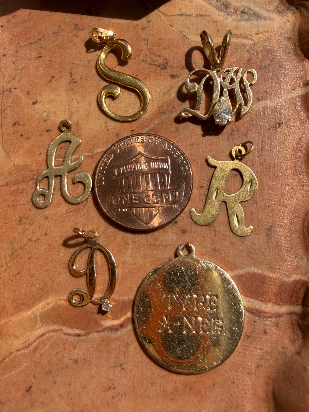 letter charms