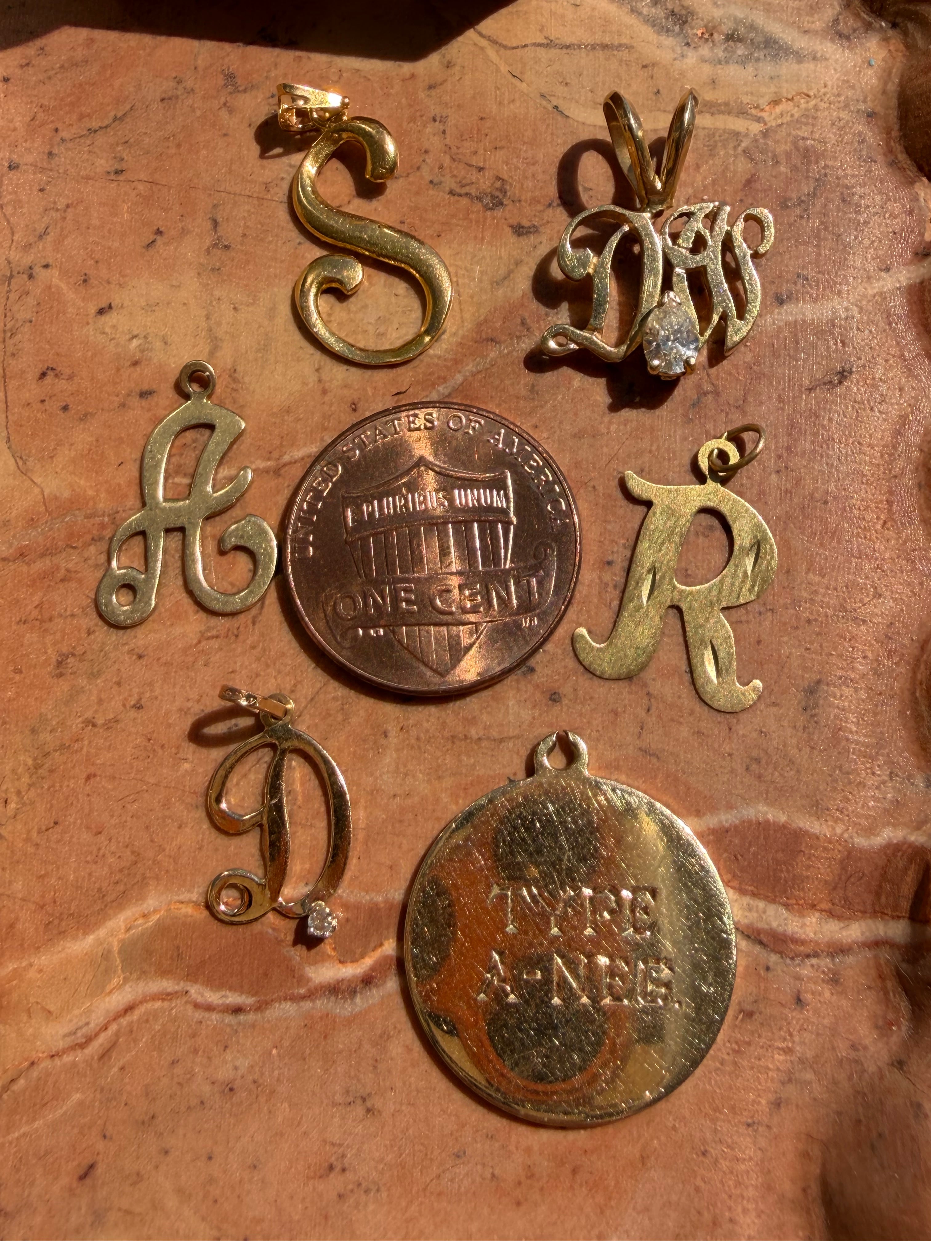 letter charms