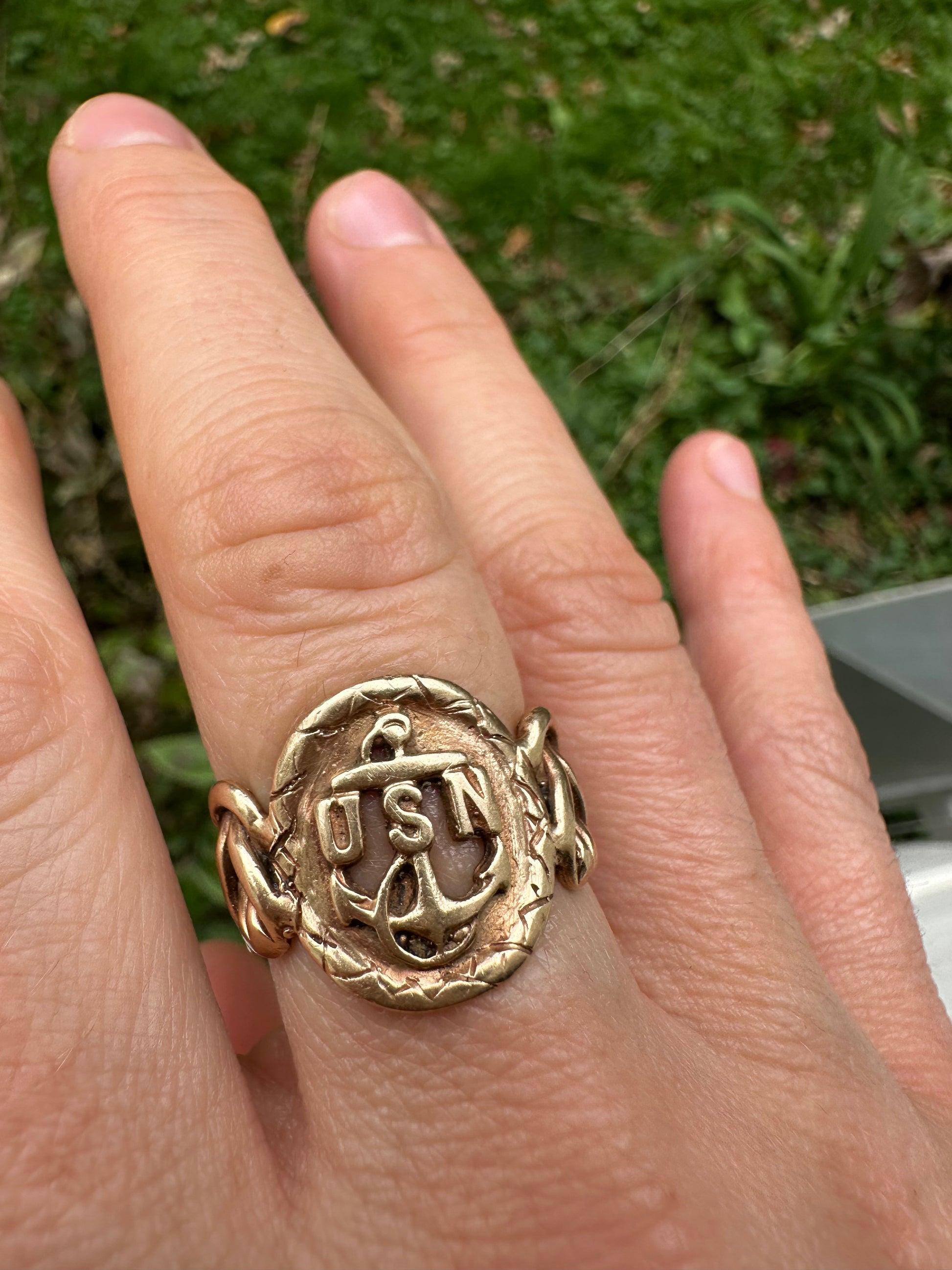 United States Navy ring