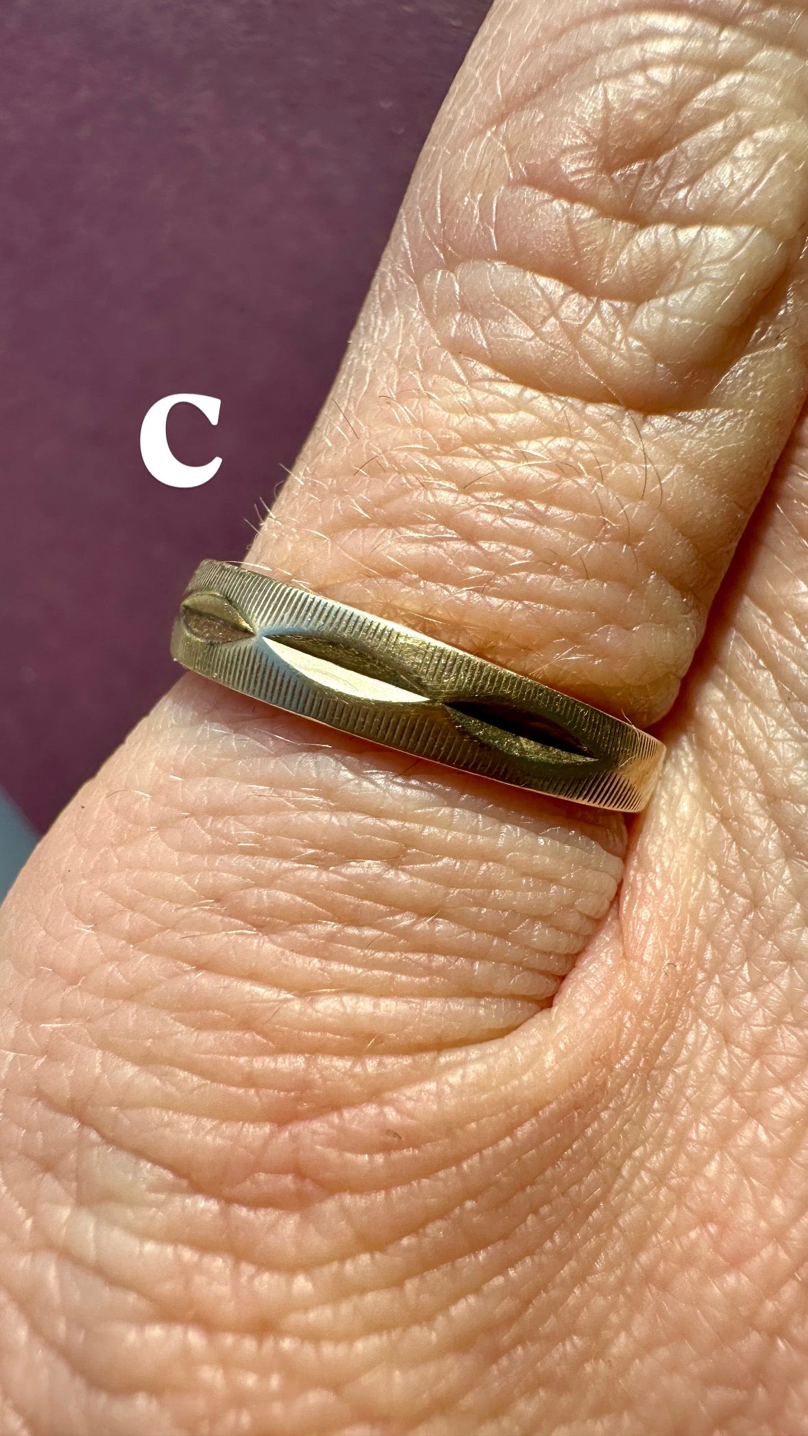 a collection of gold bands
