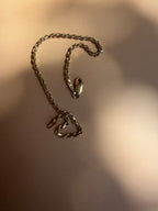 diamond cut rope bracelet