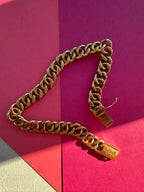 solid curb bracelet