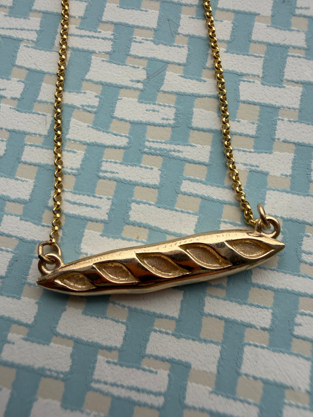 baguette necklace