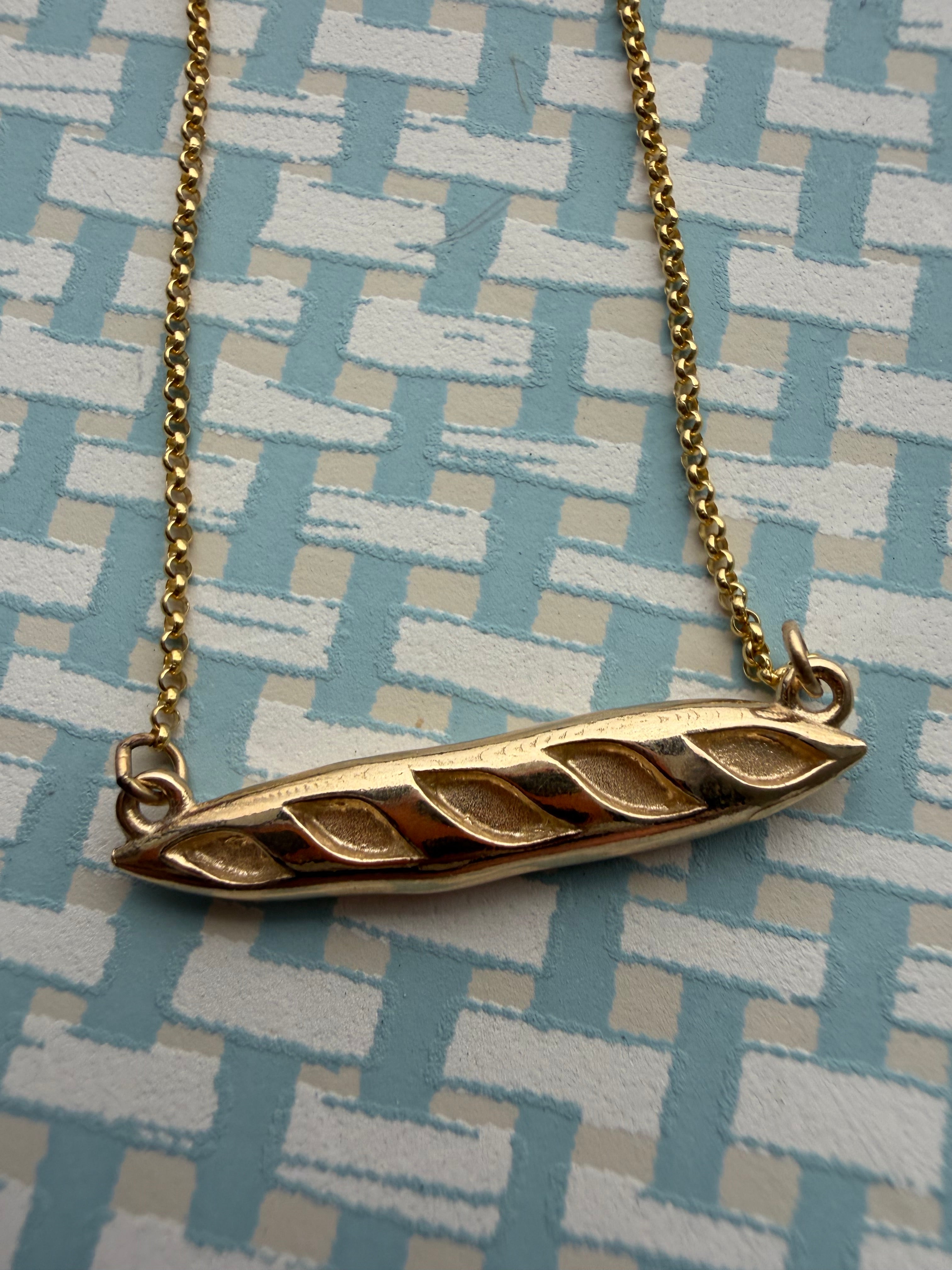 baguette necklace