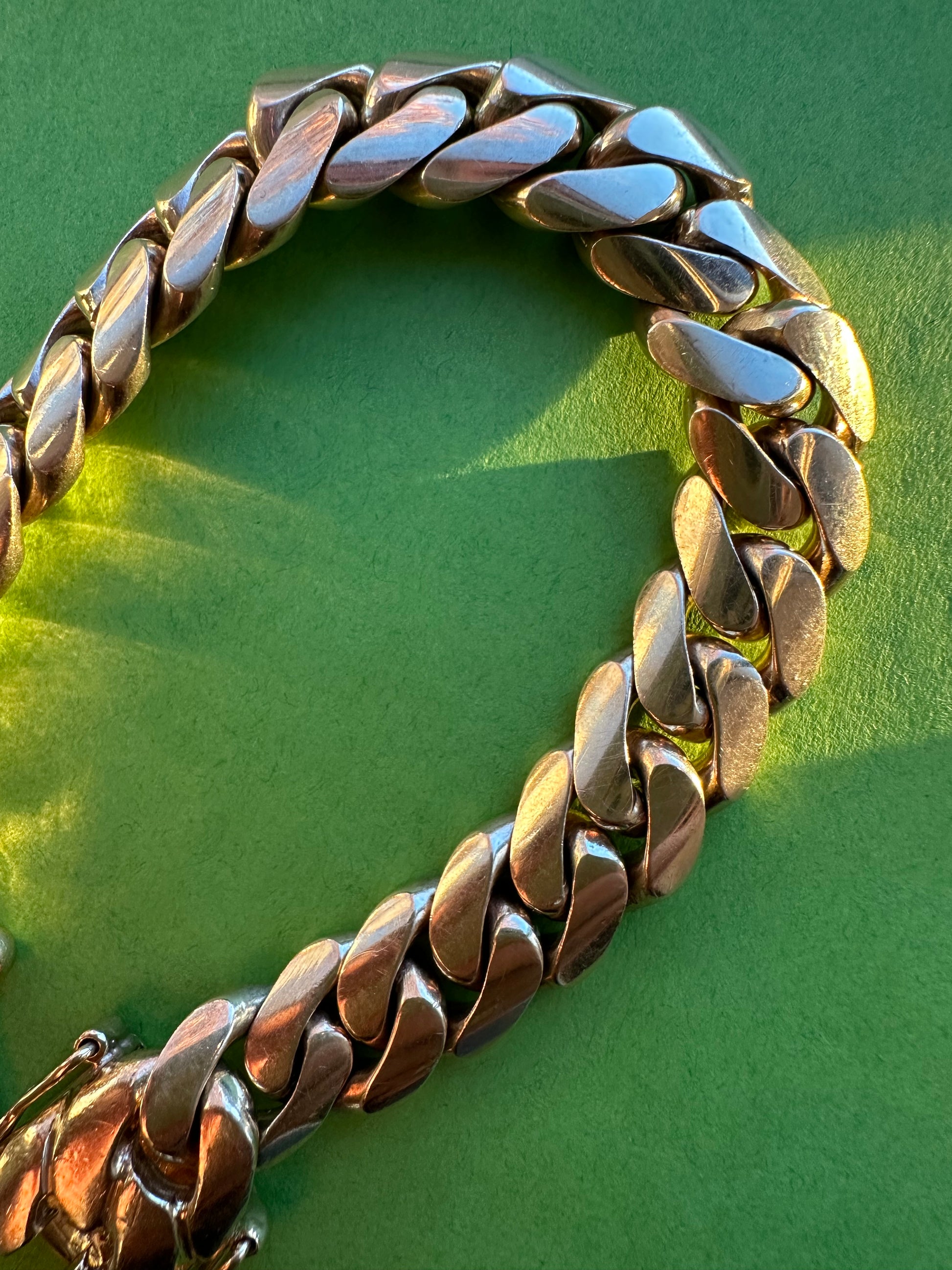 104g vintage curb bracelet