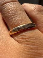 channel set diamond stacking band