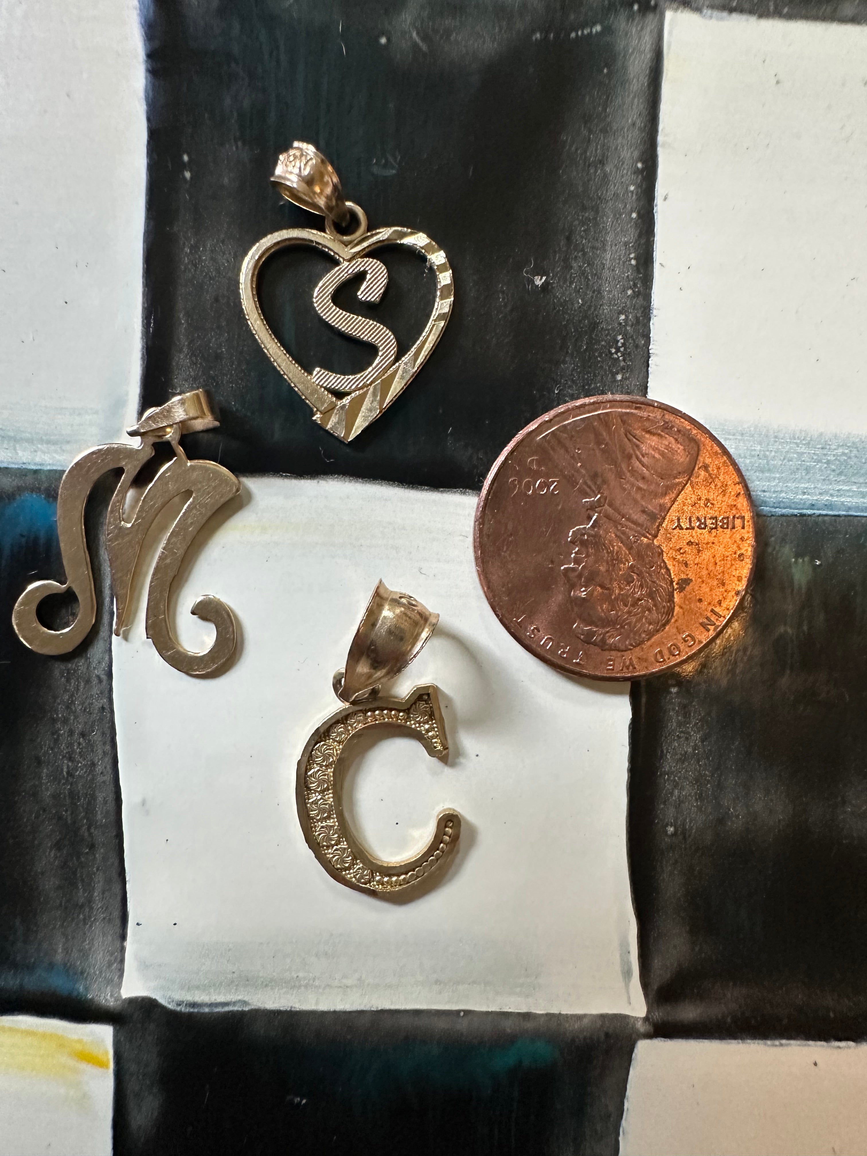 letter charms