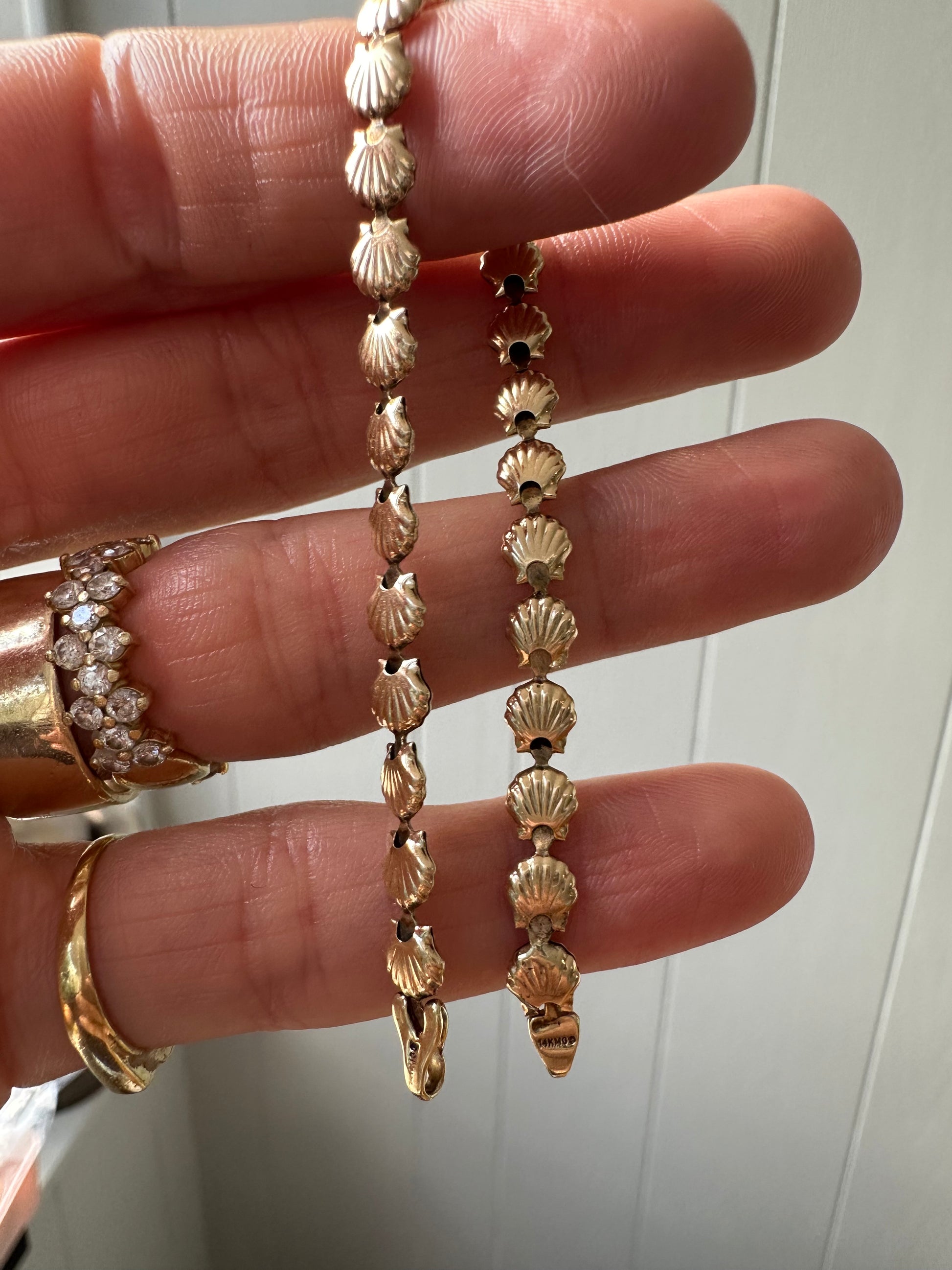 baby seashells bracelet