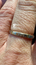 a collection of gold bands