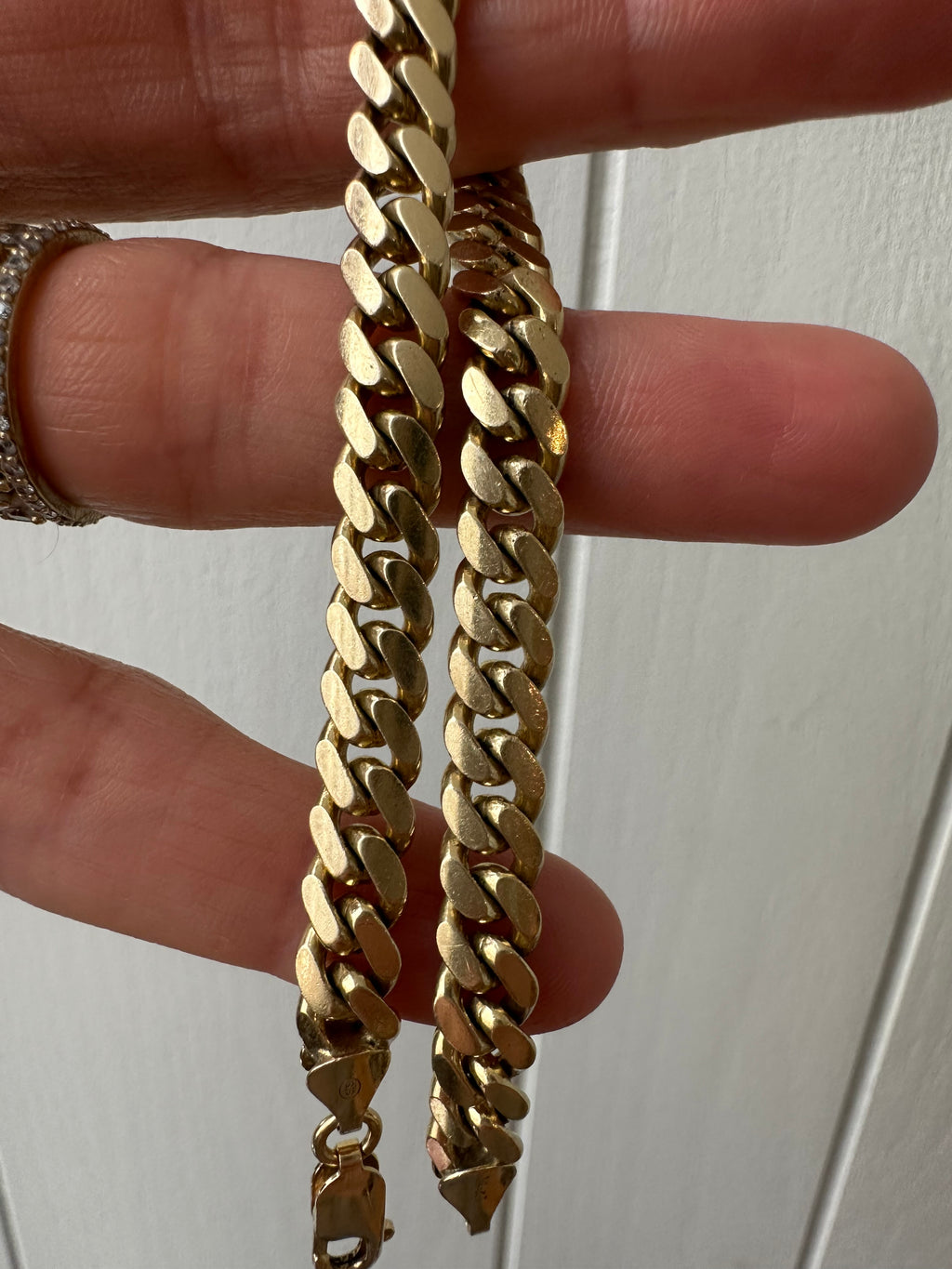 solid curb bracelet