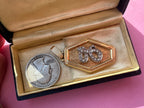 diamond J pendant