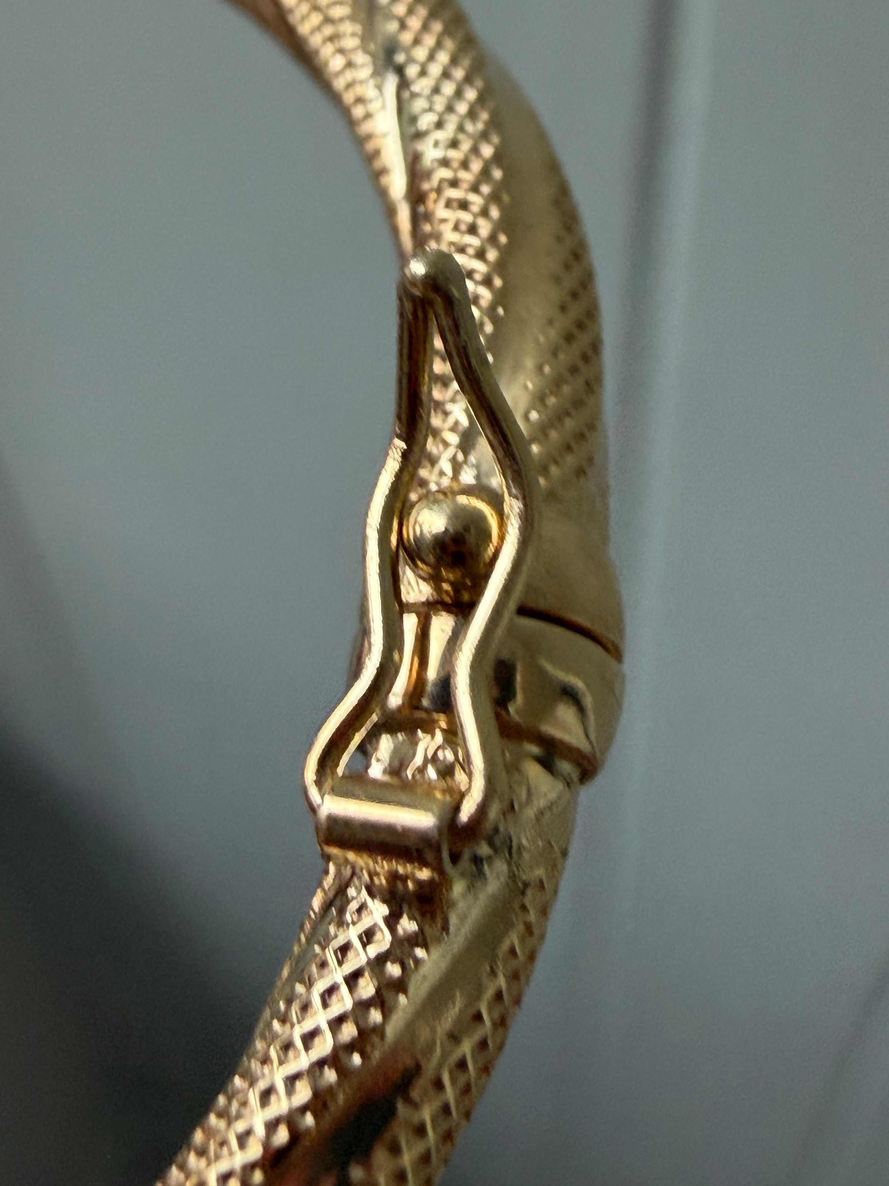collection of 14k bangles