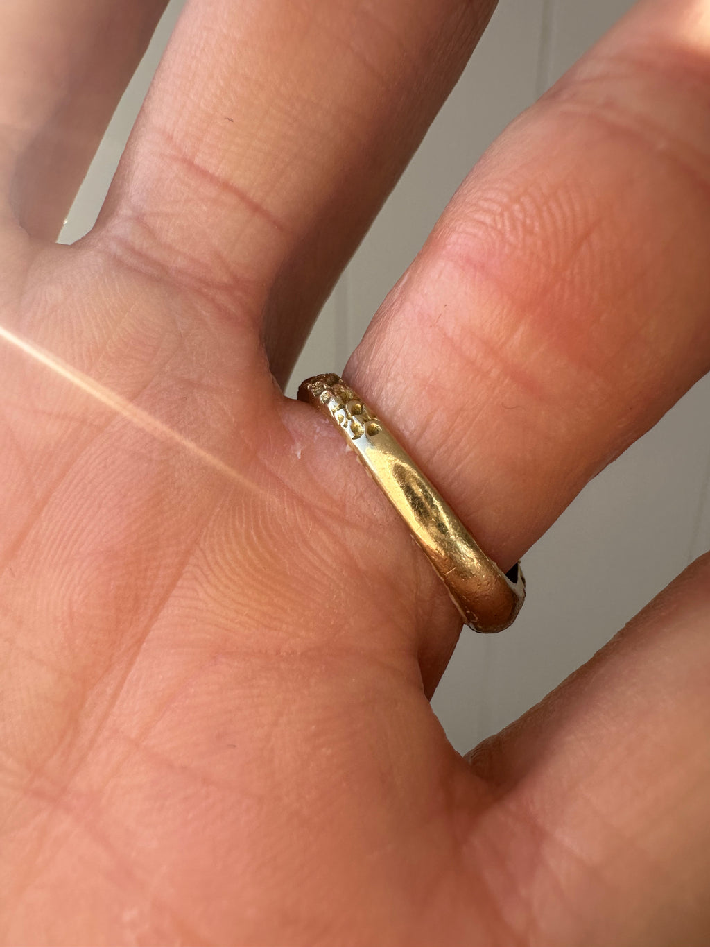 antique lucky koi fish ring