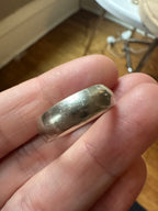 6mm white gold comfort fit band