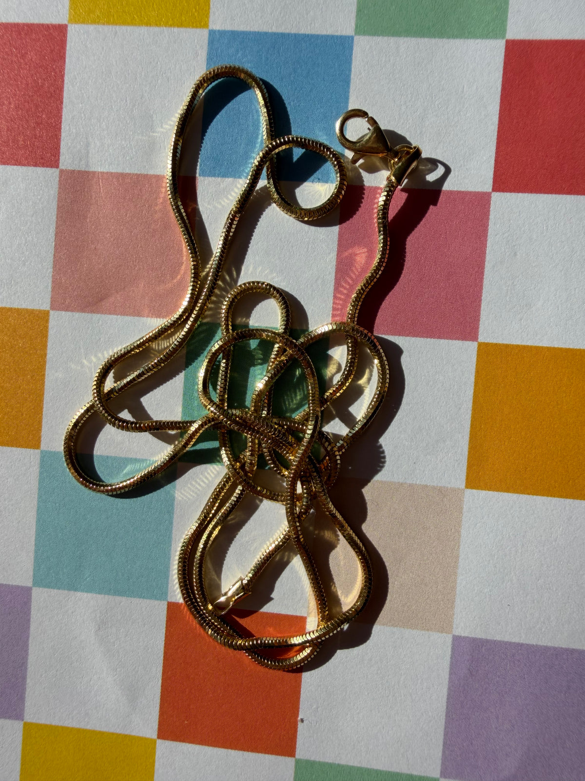 24” snake chain