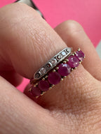 platinum and diamond stacking band