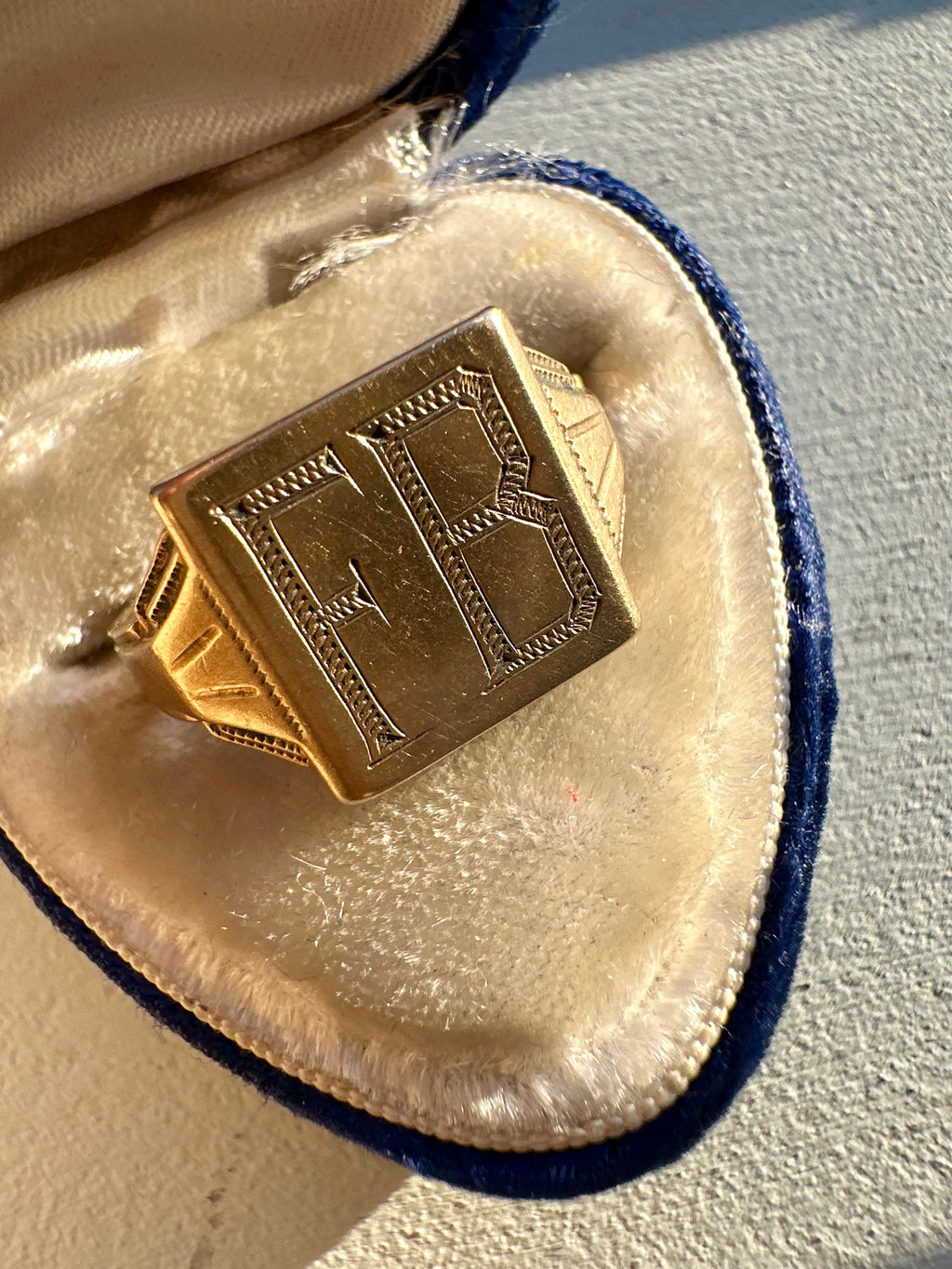 FB signet ring