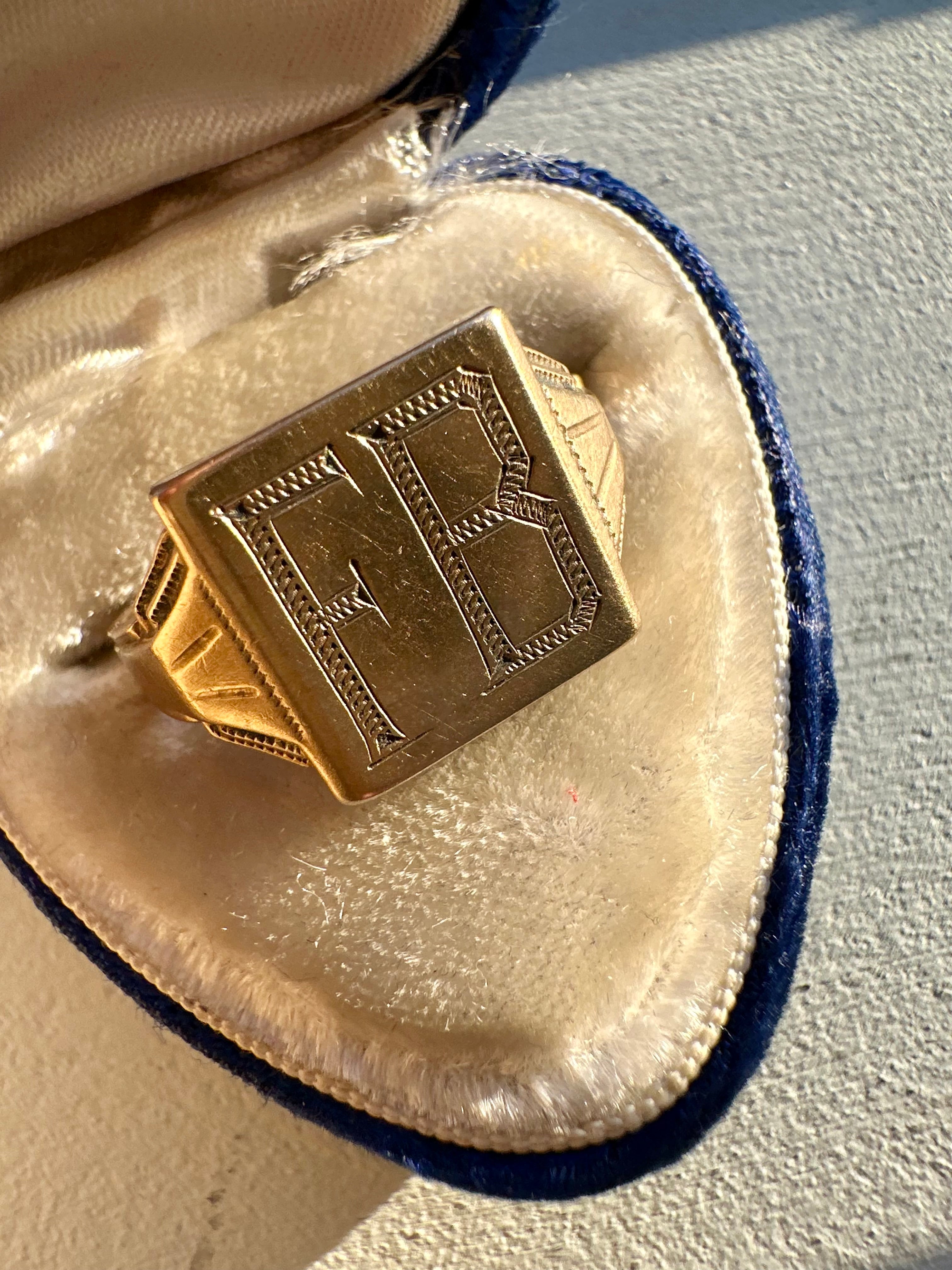FB signet ring