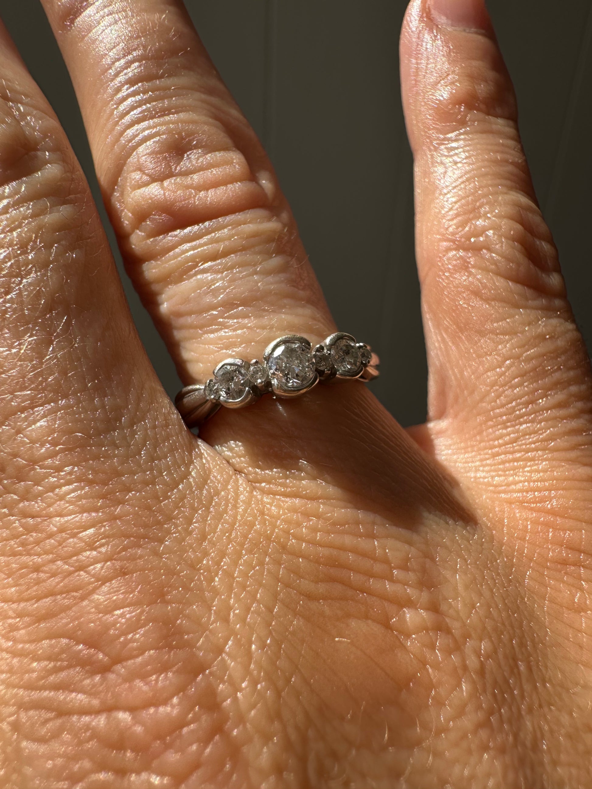 bubbles of diamonds rings