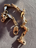 chunky heshe link bracelet
