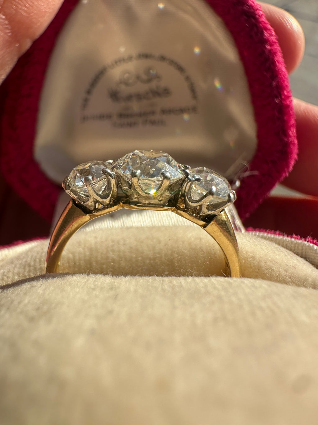 old euro trilogy ring