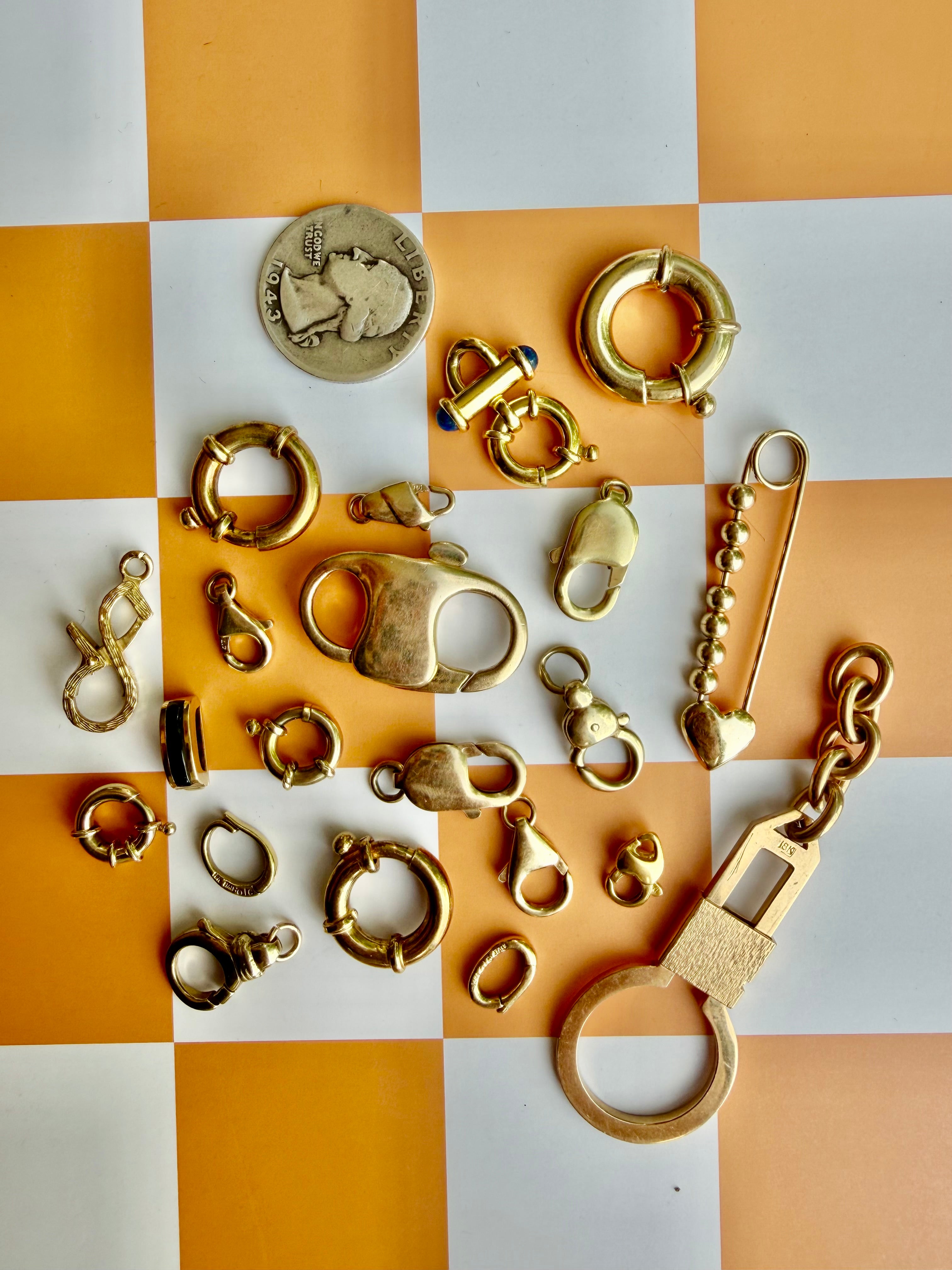 gold tools, bolts and bobs