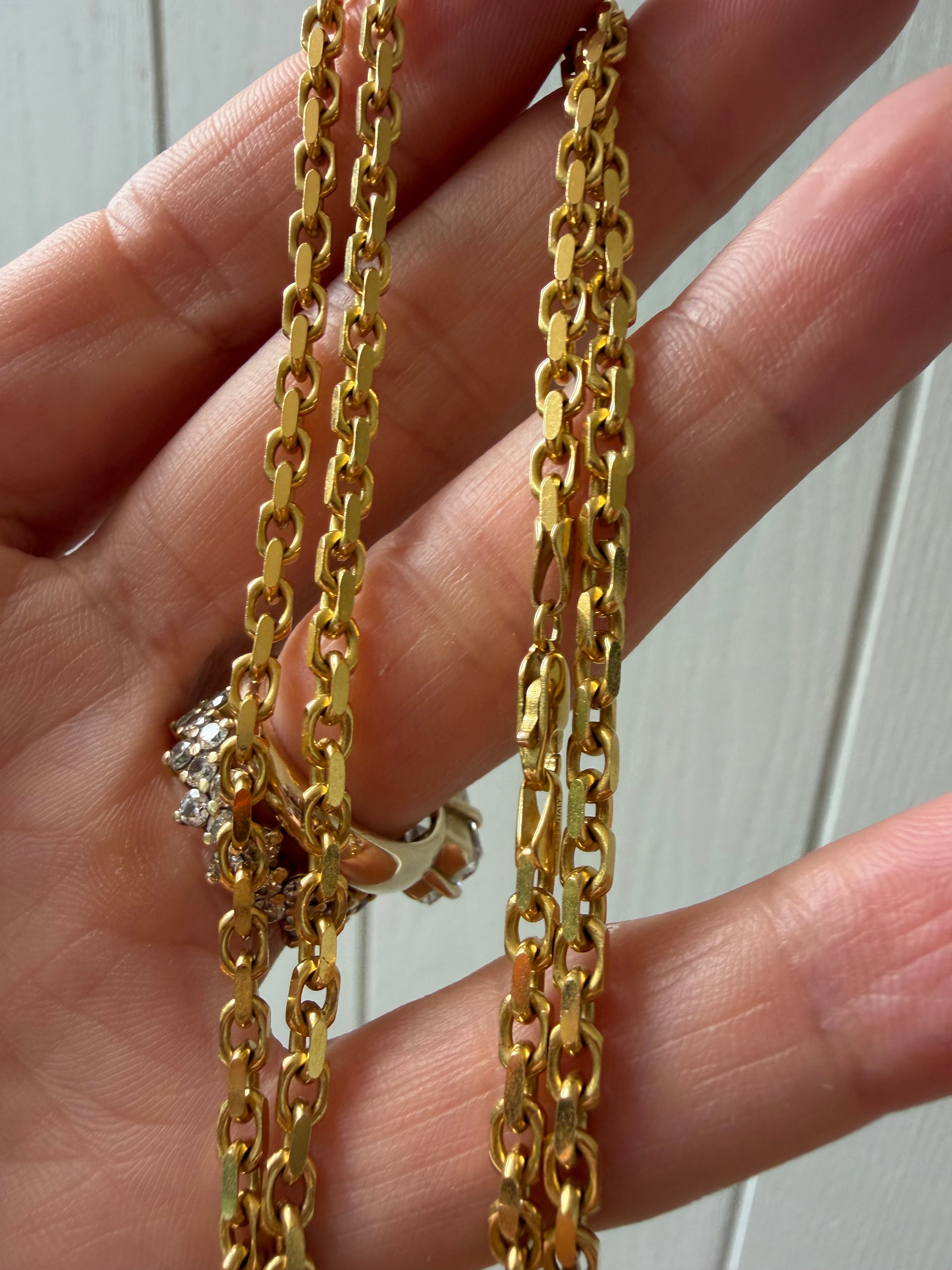 chunky biker link chain 20.25"