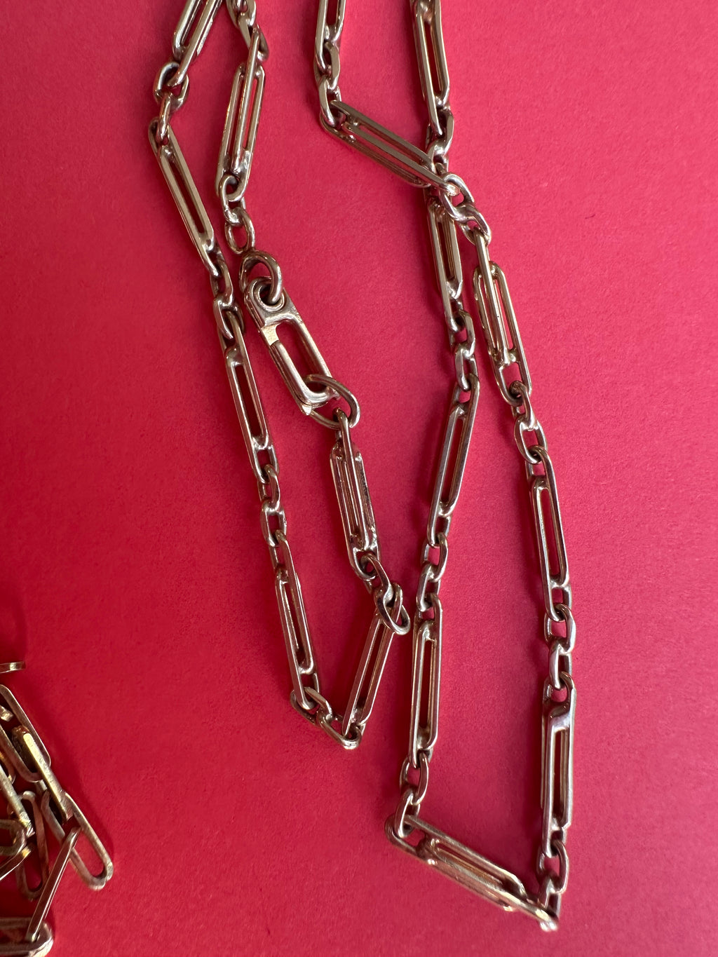18" double trombone link chain