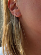 thin rectangle long hoop
