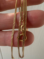 18k 24” curb chain