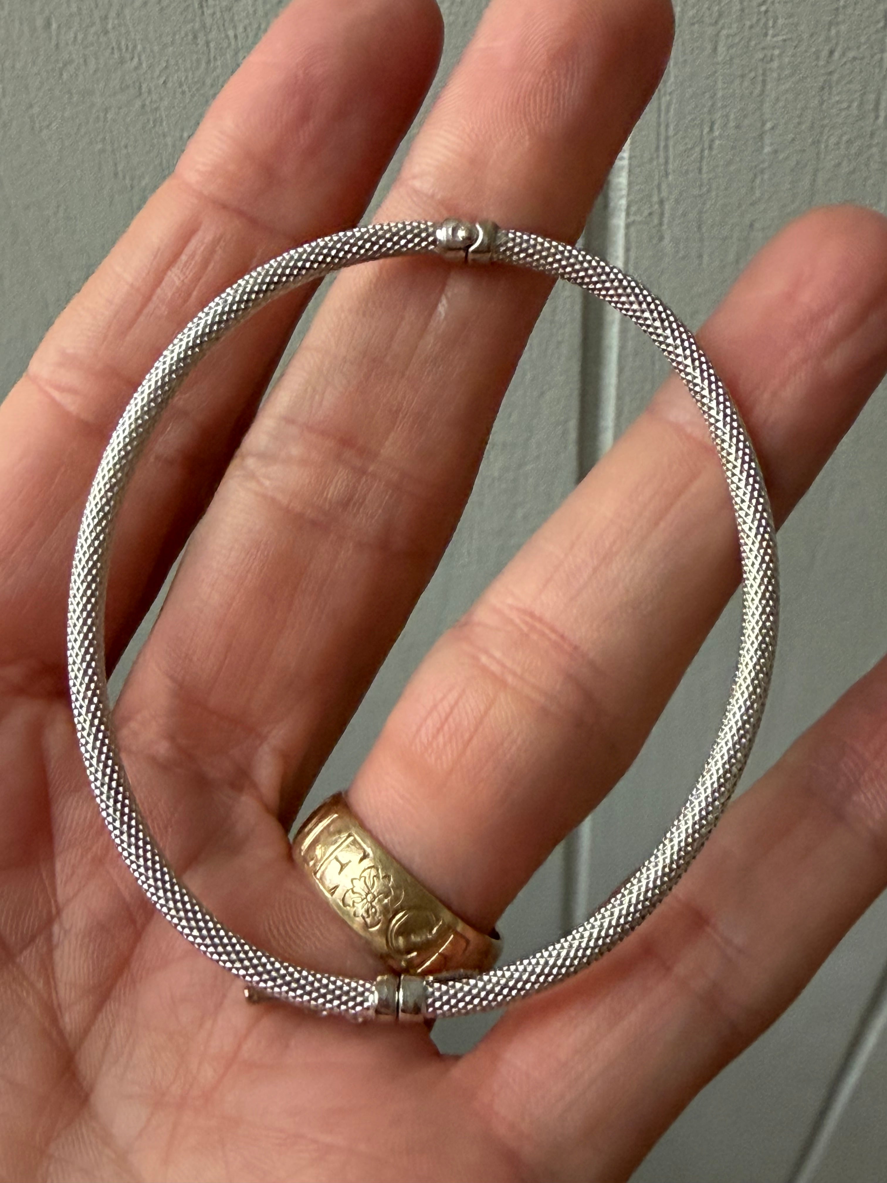 collection of 14k bangles
