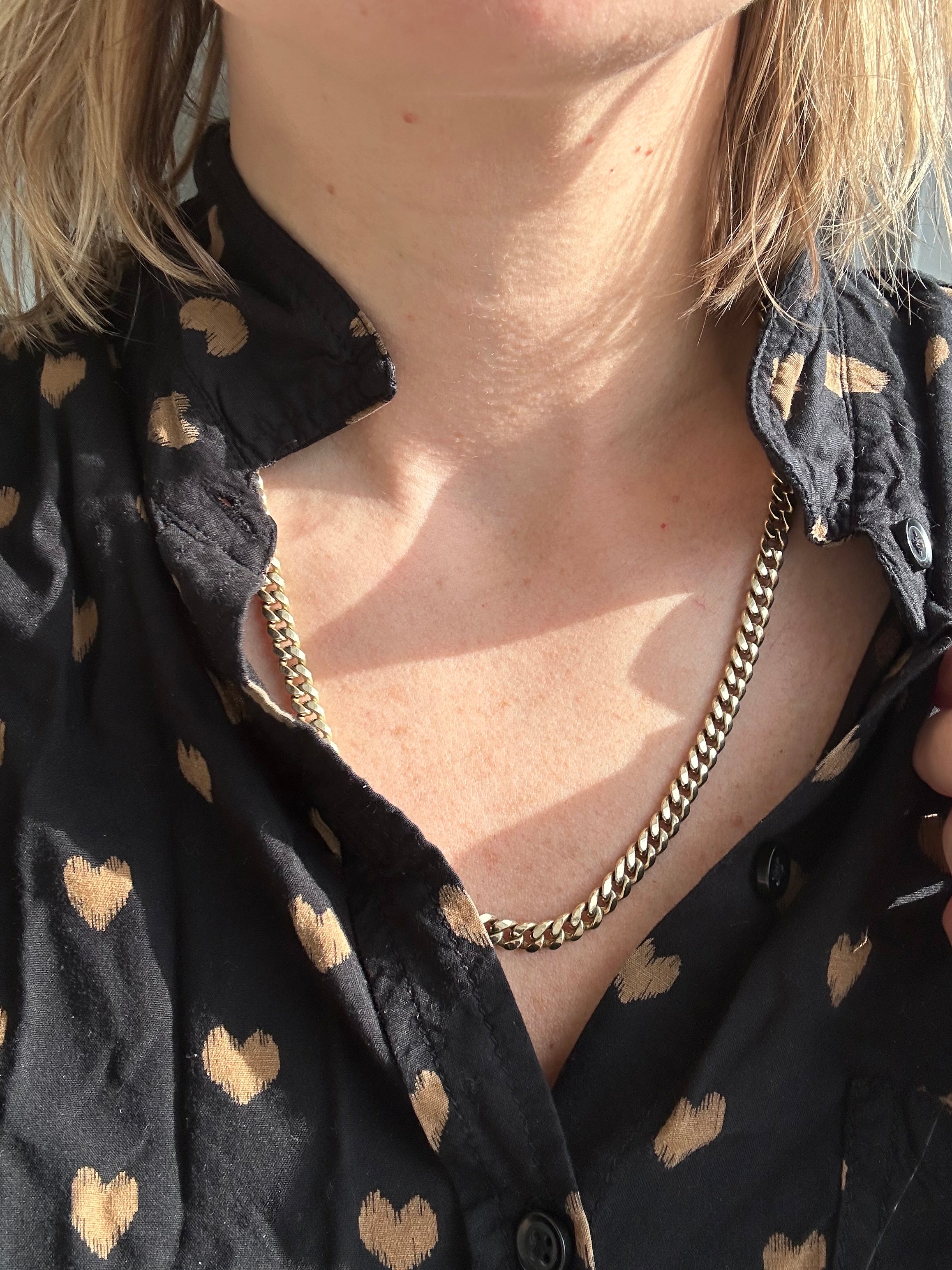 bubbly curb chain 22.75”