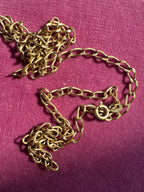 22" elongated oval link chain