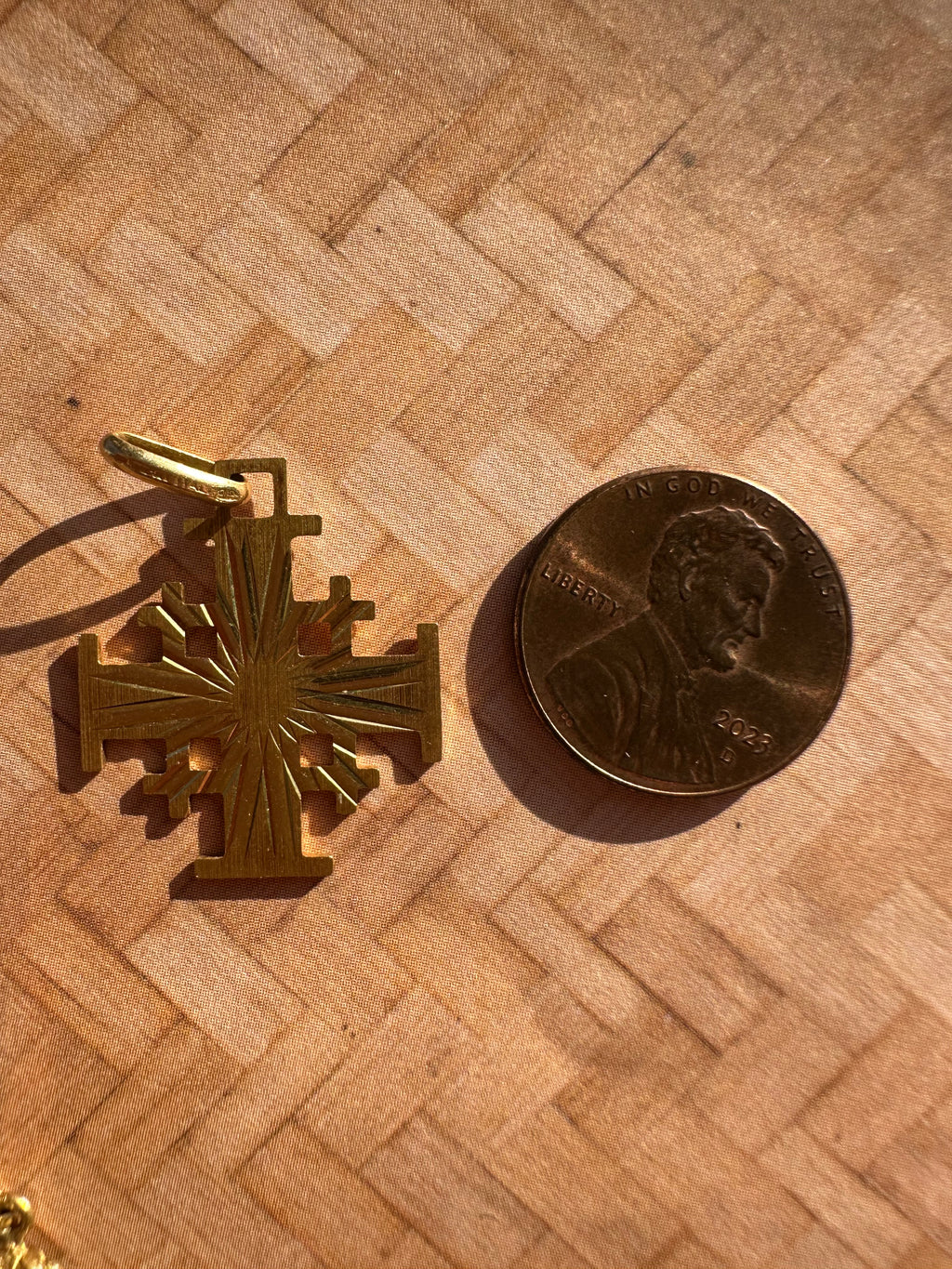 religious charms and pendants