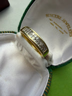 princess cut diamond band