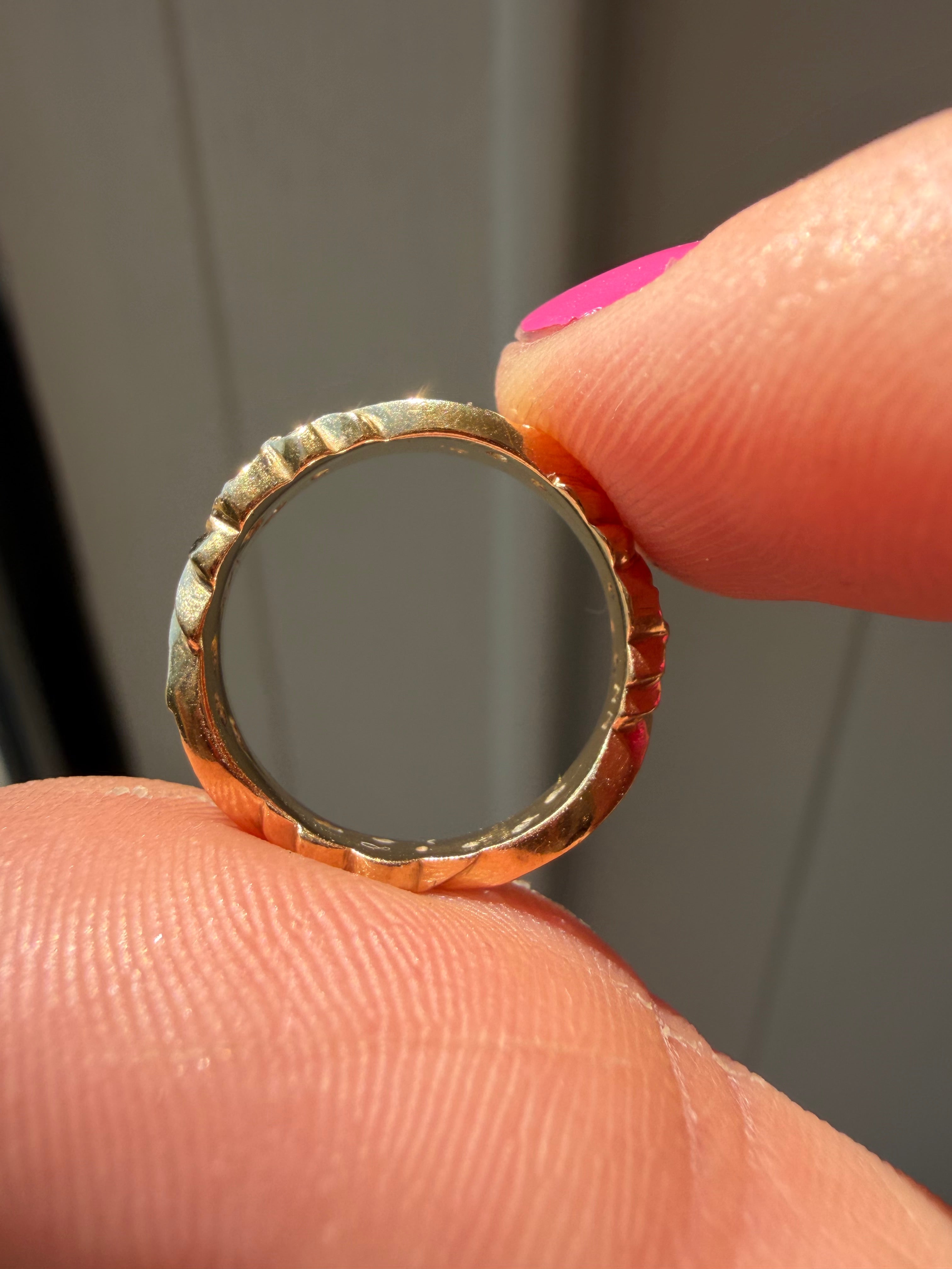 floral cut out band