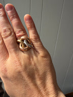 tritone knot ring