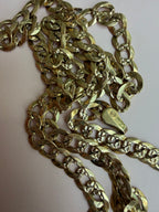 22.5" stamped link 10k curb chain