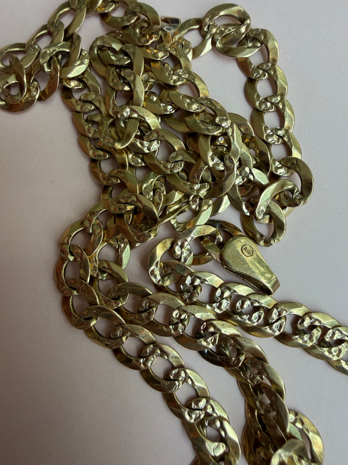 22.5" stamped link 10k curb chain